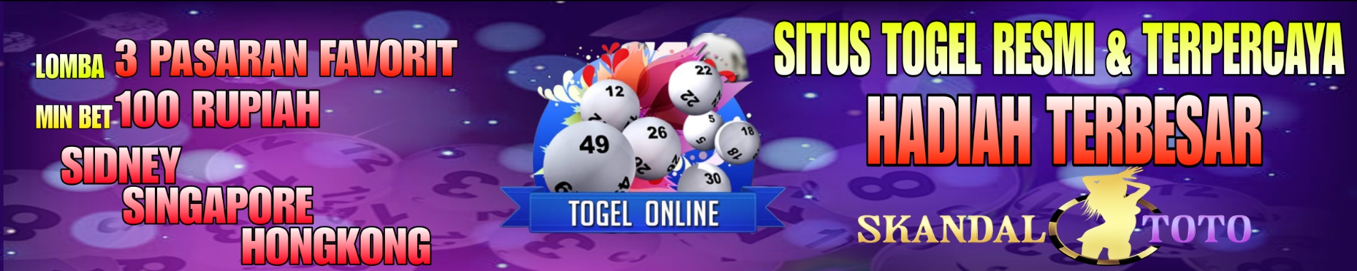 Situs Bonafit Slot Online - Judi Togel Online Tepercaya | SKANDALTOTO